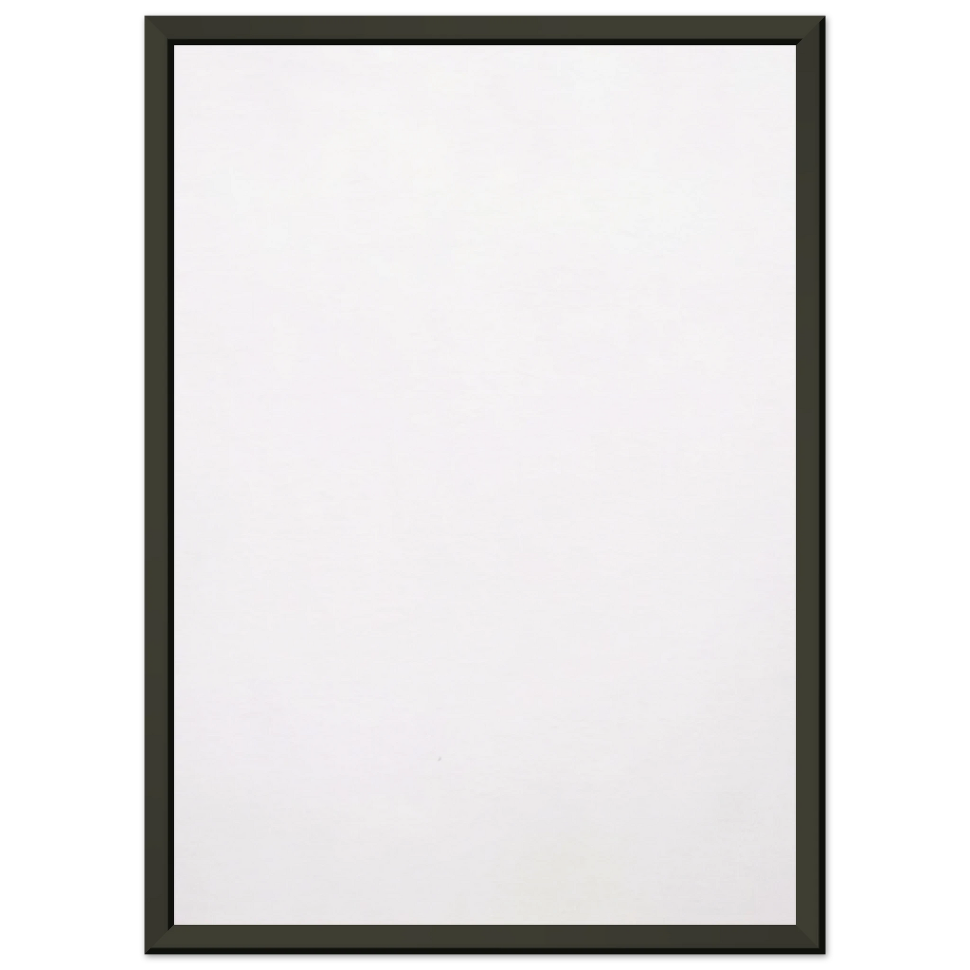 Robert Rauschenberg  WHITE PAINTING 1951 Framed Art Print  - Aluminum Frame - 60x80 cm / 24x32 inches