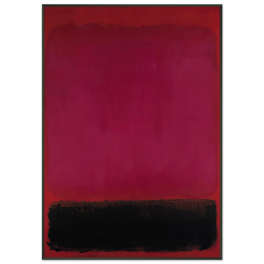 Helen Frankenthaler  Untitled  1967 Framed Art Print  - Aluminum Frame - 21x29.7 cm / 8x12"