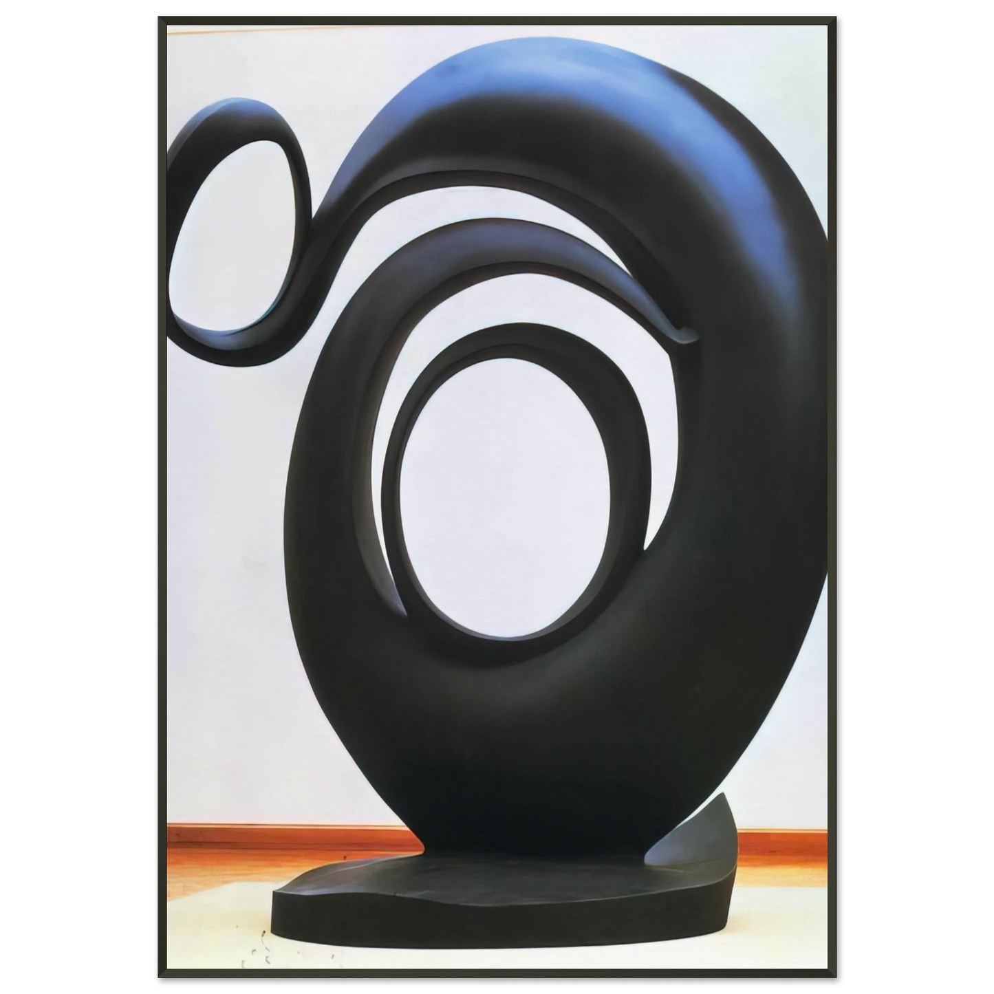 Georgia OKeeffe  Abstraction Framed Art Print  - Aluminum Frame - 21x29.7 cm / 8x12"