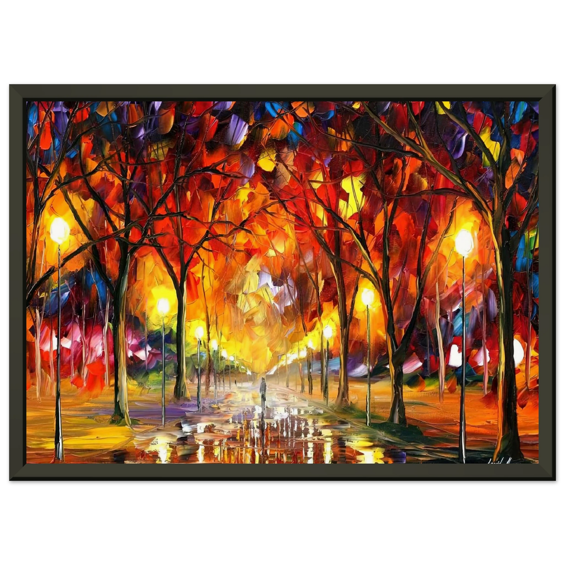 Leonid Afremov  Leonid Afremov Framed Art Print  - Aluminum Frame - 40x50 cm / 16x20 inches