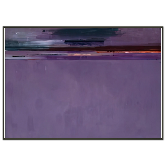 Helen Frankenthaler  The Other Side 2002 Framed Art Print  - Aluminum Frame - 21x29.7 cm / 8x12"