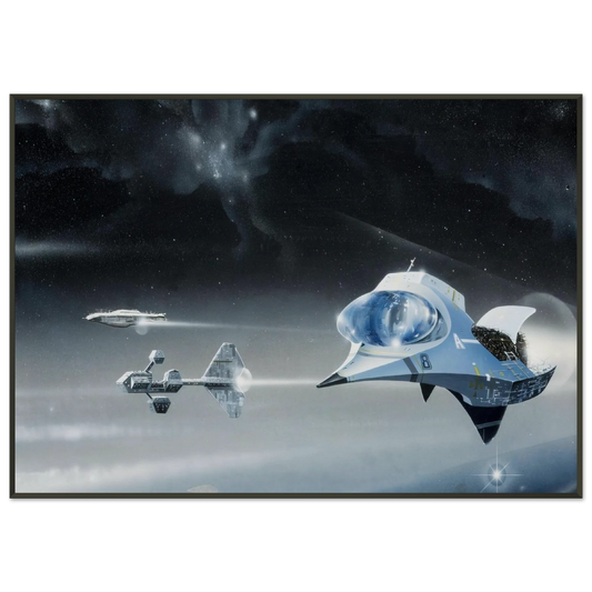 Chris Foss  Chris Foss Framed Art Print  - Aluminum Frame - 21x29.7 cm / 8x12"