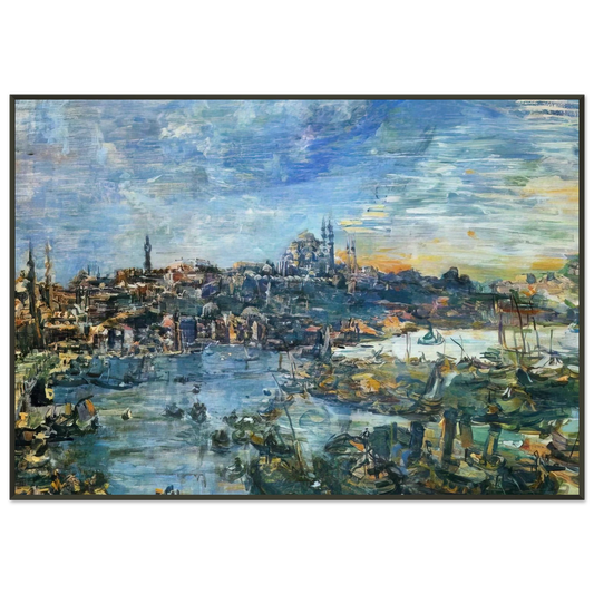 OSKAR KOKOSCHKA  NOTDETECTED235883 Framed Art Print  - Aluminum Frame - 21x29.7 cm / 8x12"