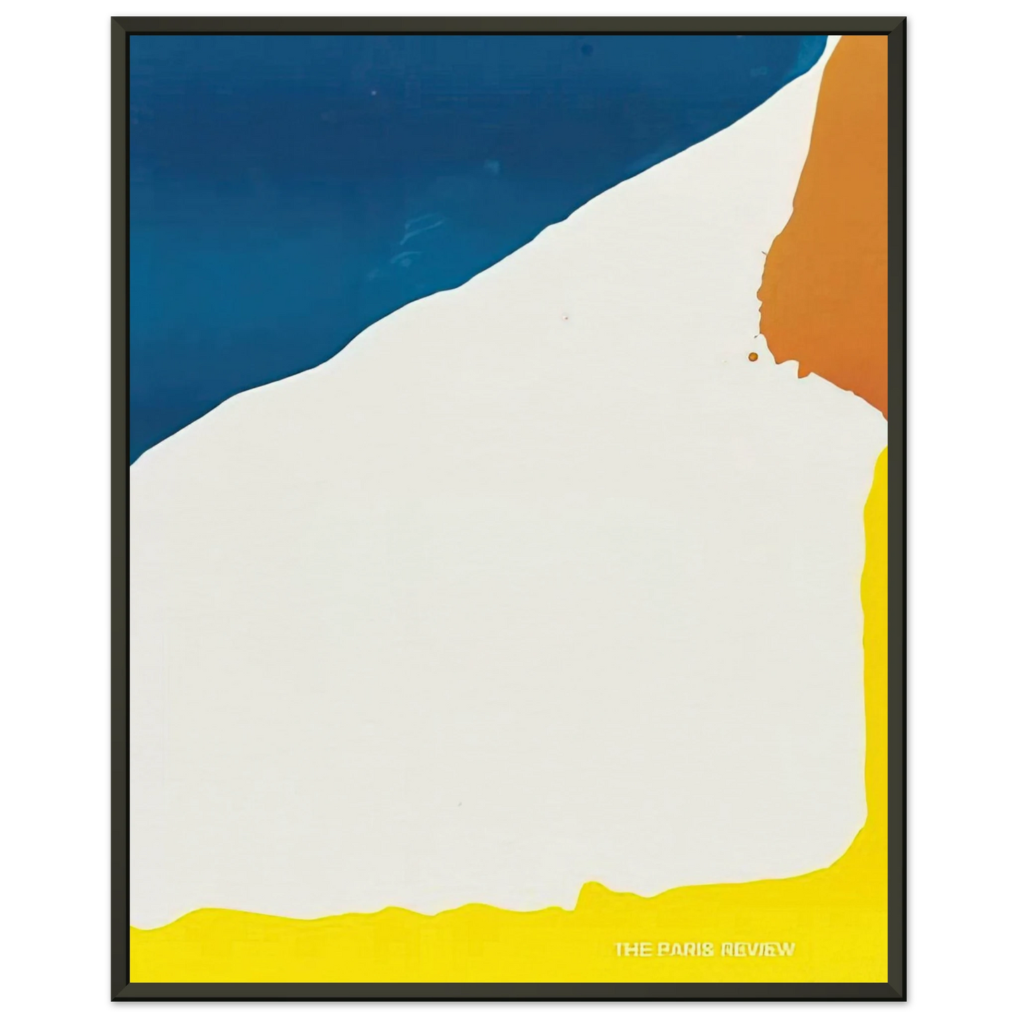Helen Frankenthaler  Paris Review  1966 Framed Art Print  - Aluminum Frame - 60x80 cm / 24x32 inches