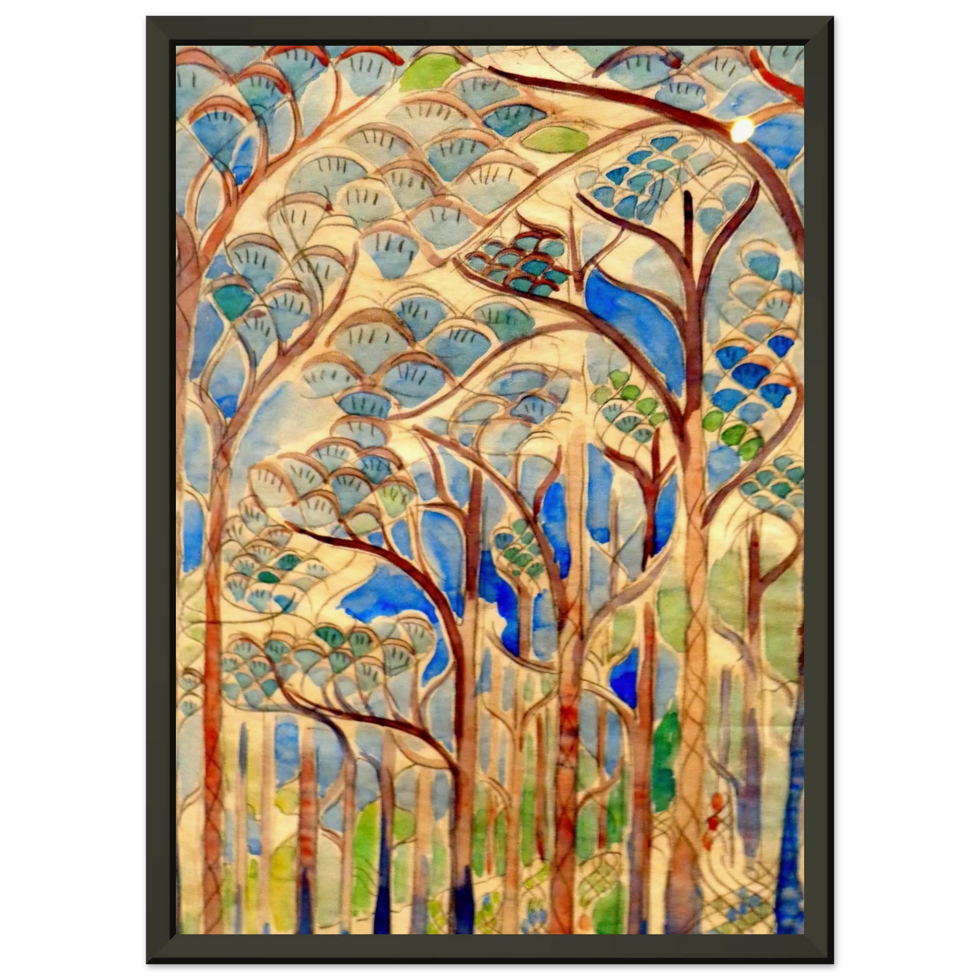 Walter Inglis Anderson  Walter Anderson Framed Art Print  - Aluminum Frame - 60x80 cm / 24x32 inches