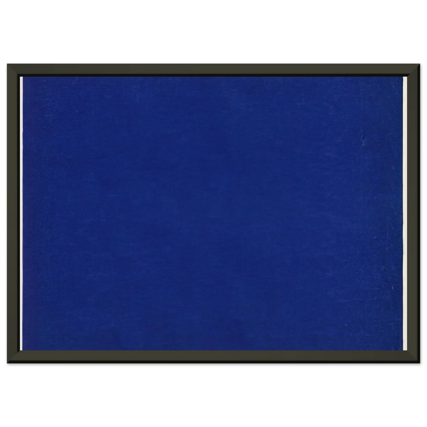 Ellsworth Kelly  Blue from the series Line Form Color Framed Art Print  - Aluminum Frame - 70x100 cm / 28x40 inches