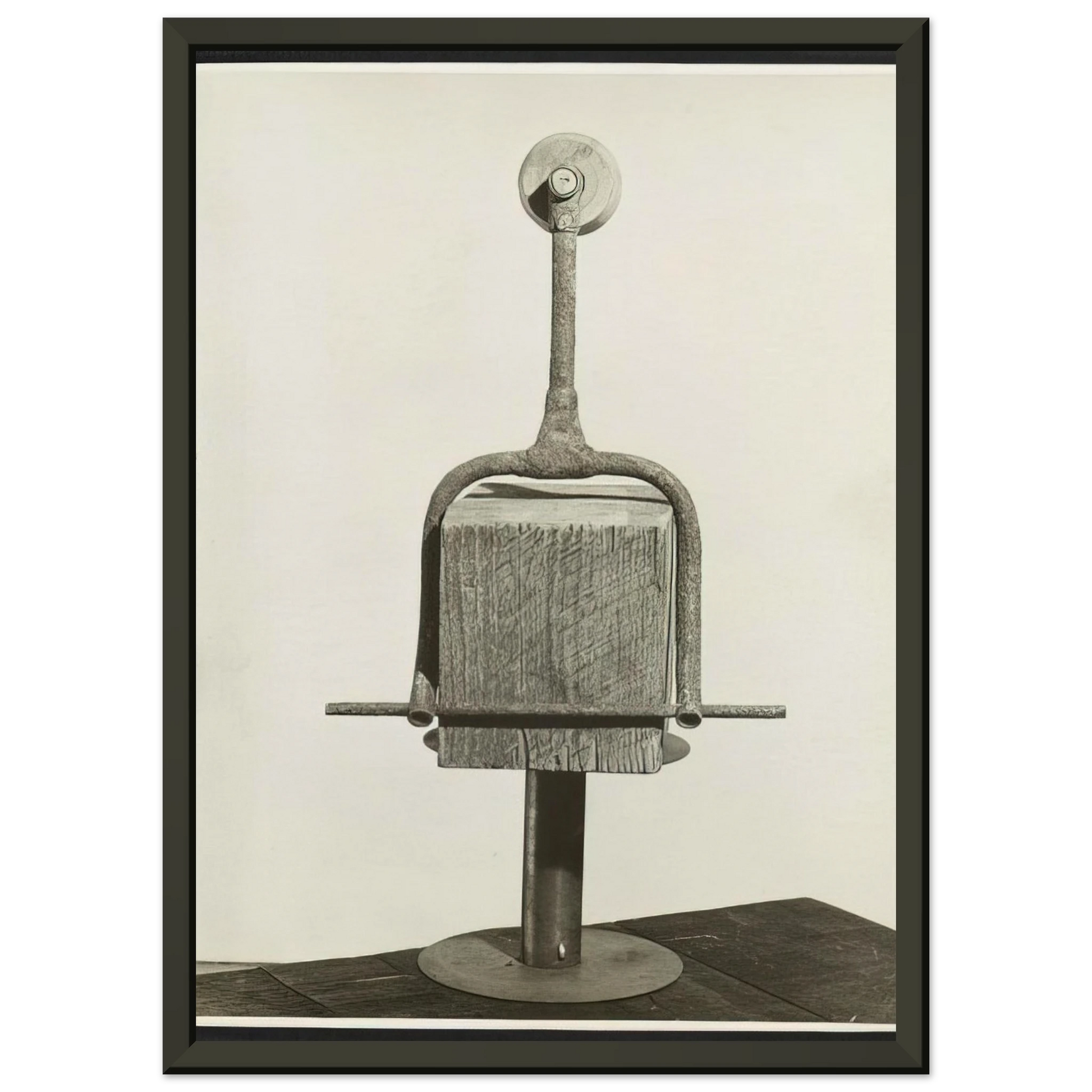 Louise Nevelson  CLOWN TIGHT ROPE WALKER 1942 Framed Art Print  - Aluminum Frame - 60x80 cm / 24x32 inches