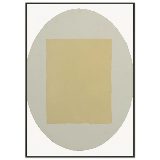 Robert Ryman  Untitled from Seven Aquatints  Minimalism Framed Art Print  - Aluminum Frame - 21x29.7 cm / 8x12"