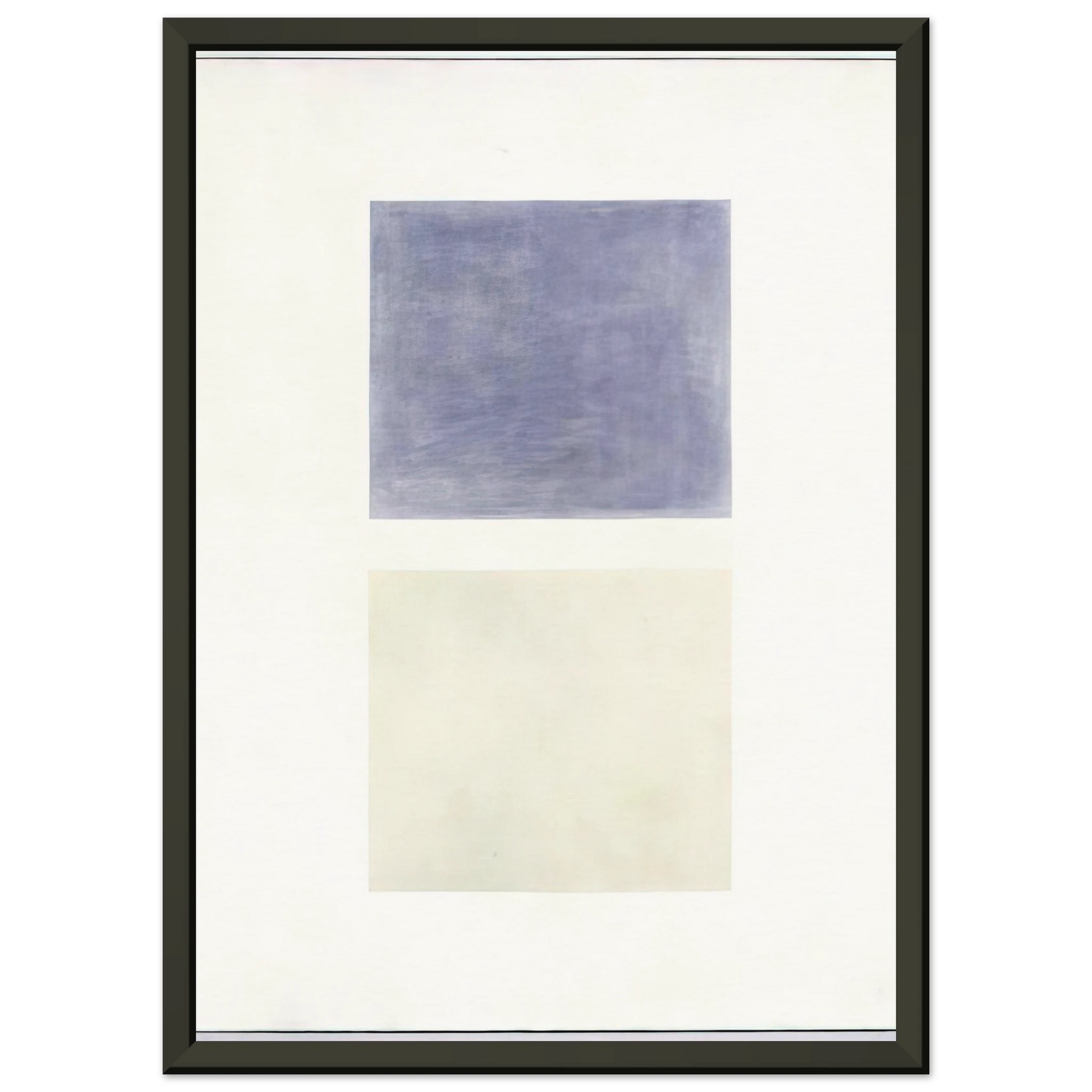 Agnes Martin  This Rain Framed Art Print  - Aluminum Frame - 60x80 cm / 24x32 inches