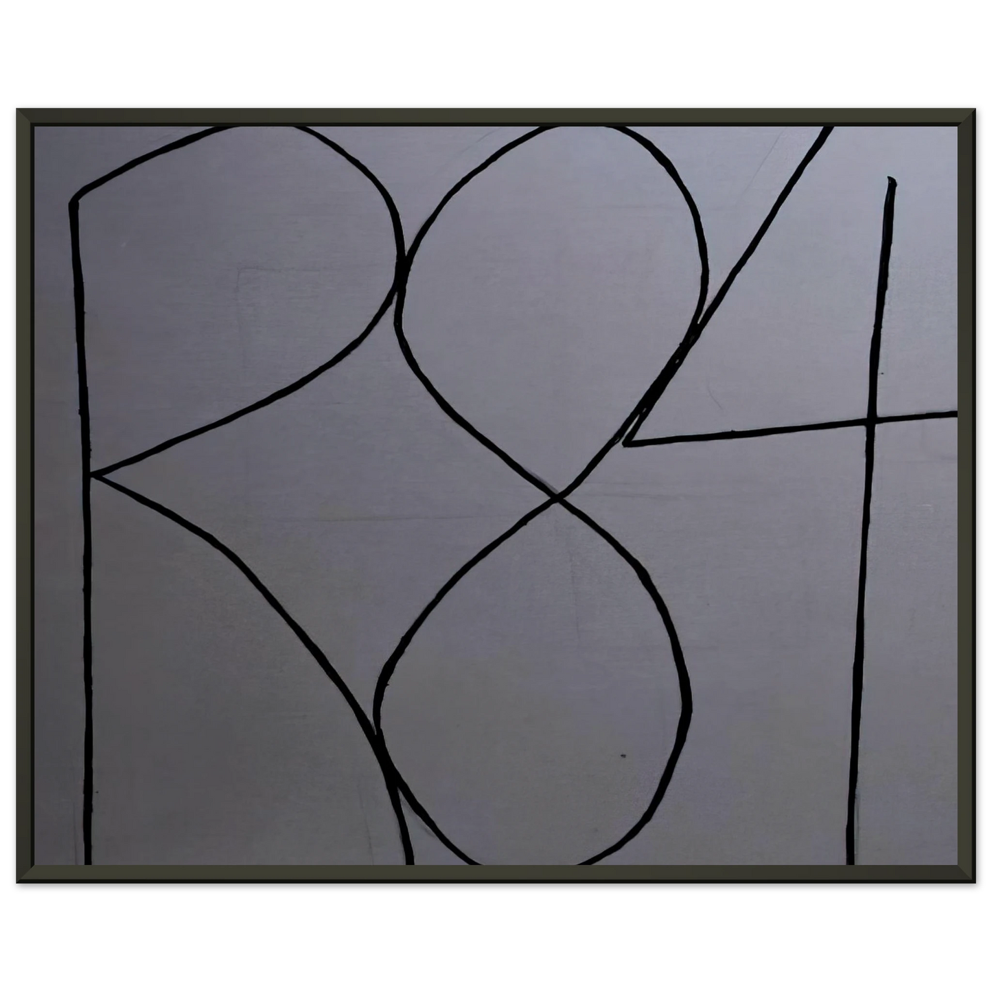 Robert Ryman  Spectrum I  Minimalism Framed Art Print  - Aluminum Frame - 40x50 cm / 16x20 inches