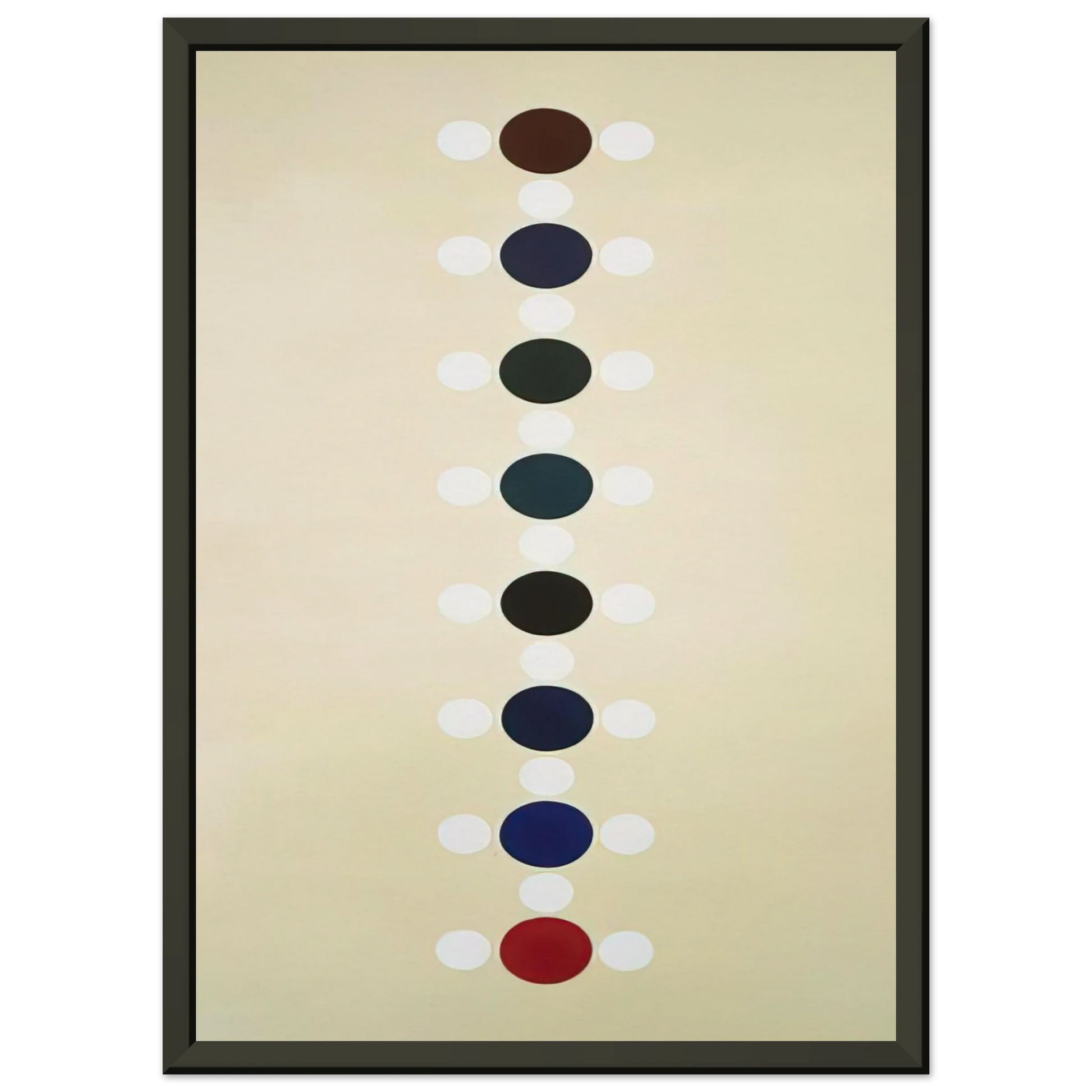 Thomas Downing  Tsivory  1972 Framed Art Print  - Aluminum Frame - 60x80 cm / 24x32 inches