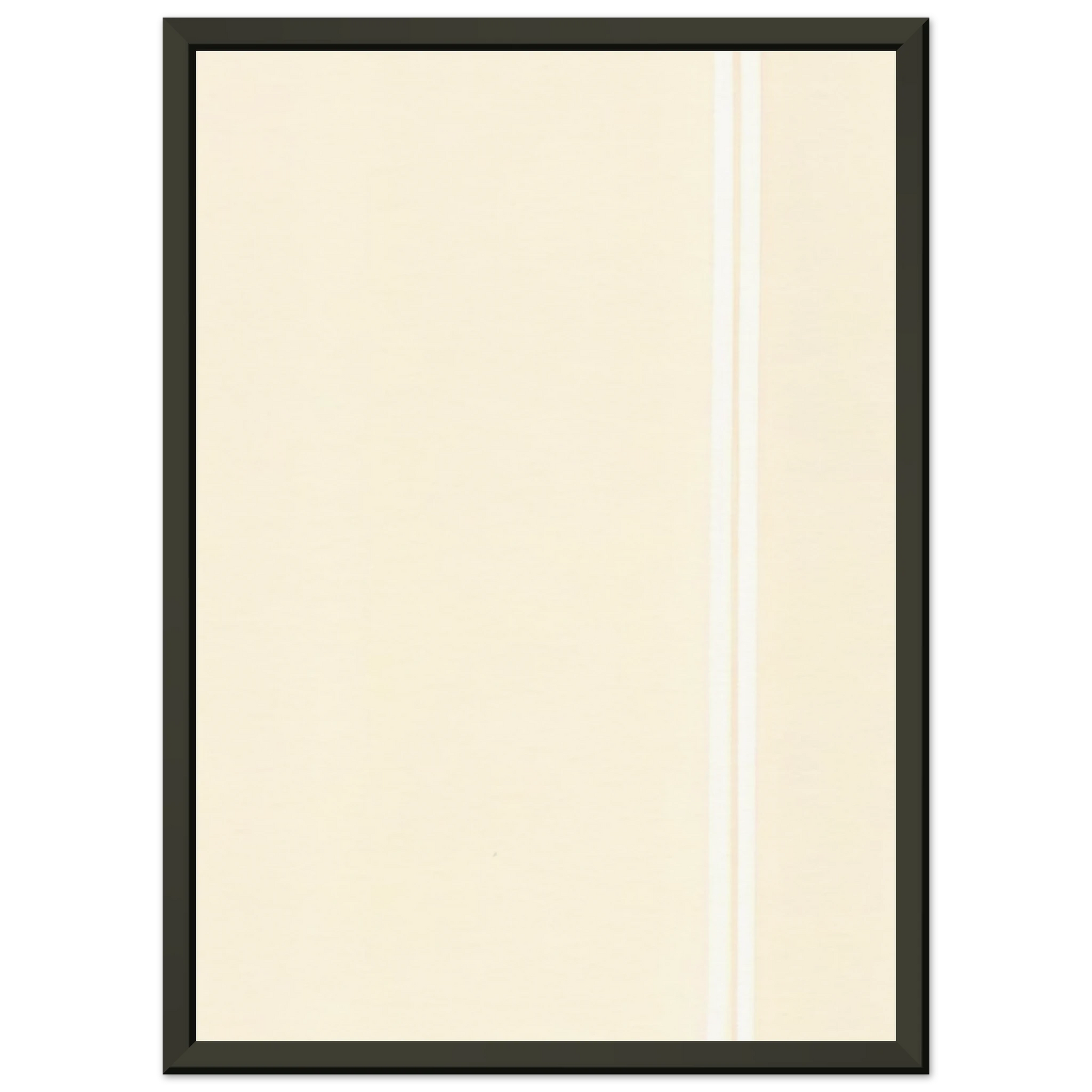Barnett Newman  The Station of the Cross  Ninth Station Framed Art Print  - Aluminum Frame - 70x100 cm / 28x40 inches