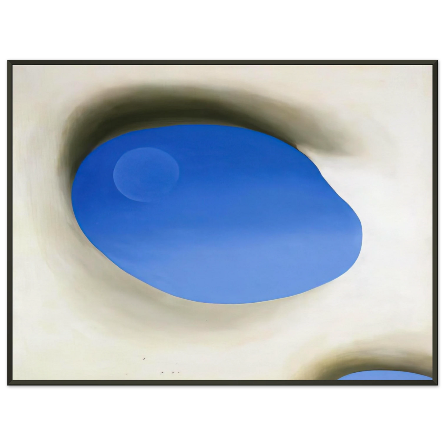 Georgia OKeeffe  Pelvis IV Framed Art Print  - Aluminum Frame - 40x50 cm / 16x20 inches