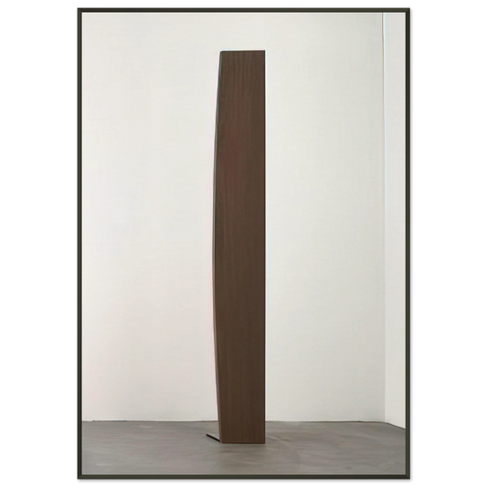 Ellsworth Kelly  Curve XXXVI Framed Art Print  - Aluminum Frame - 21x29.7 cm / 8x12"