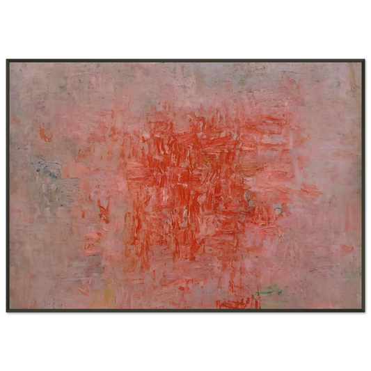 Philip Guston  ZONE Framed Art Print  - Aluminum Frame - 21x29.7 cm / 8x12"