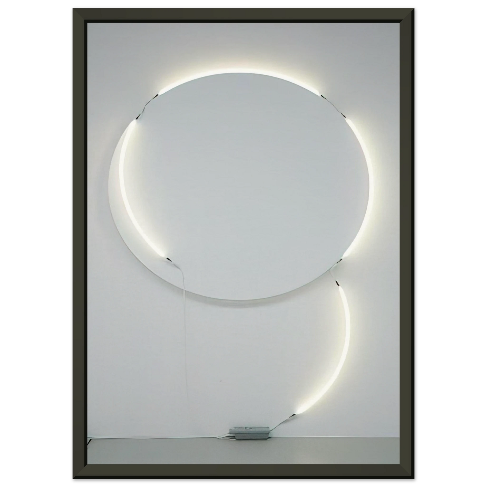 Francois Morellet  Stall No 5  2005 Framed Art Print  - Aluminum Frame - 60x80 cm / 24x32 inches