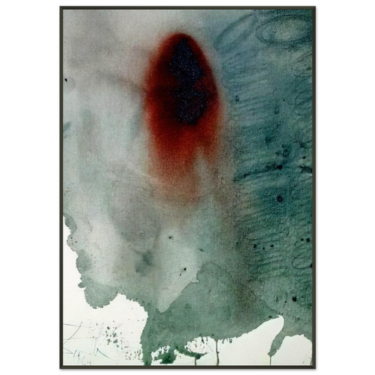 Salvador Dali  EMISSA VOCE MAGNA EXPIRAVIT MARK 15 37 1967 Framed Art Print  - Aluminum Frame - 21x29.7 cm / 8x12"
