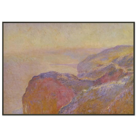 claude monet  At ValSaintNicolas near Dieppe in the Morning Framed Art Print  - Aluminum Frame - 21x29.7 cm / 8x12"