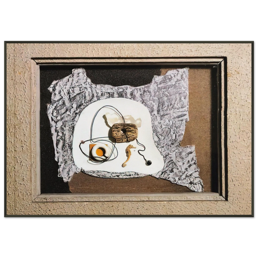 Enrico Prampolini  STATO D ANIMO PLASTICO MARINO 1937 Framed Art Print  - Aluminum Frame - 21x29.7 cm / 8x12"