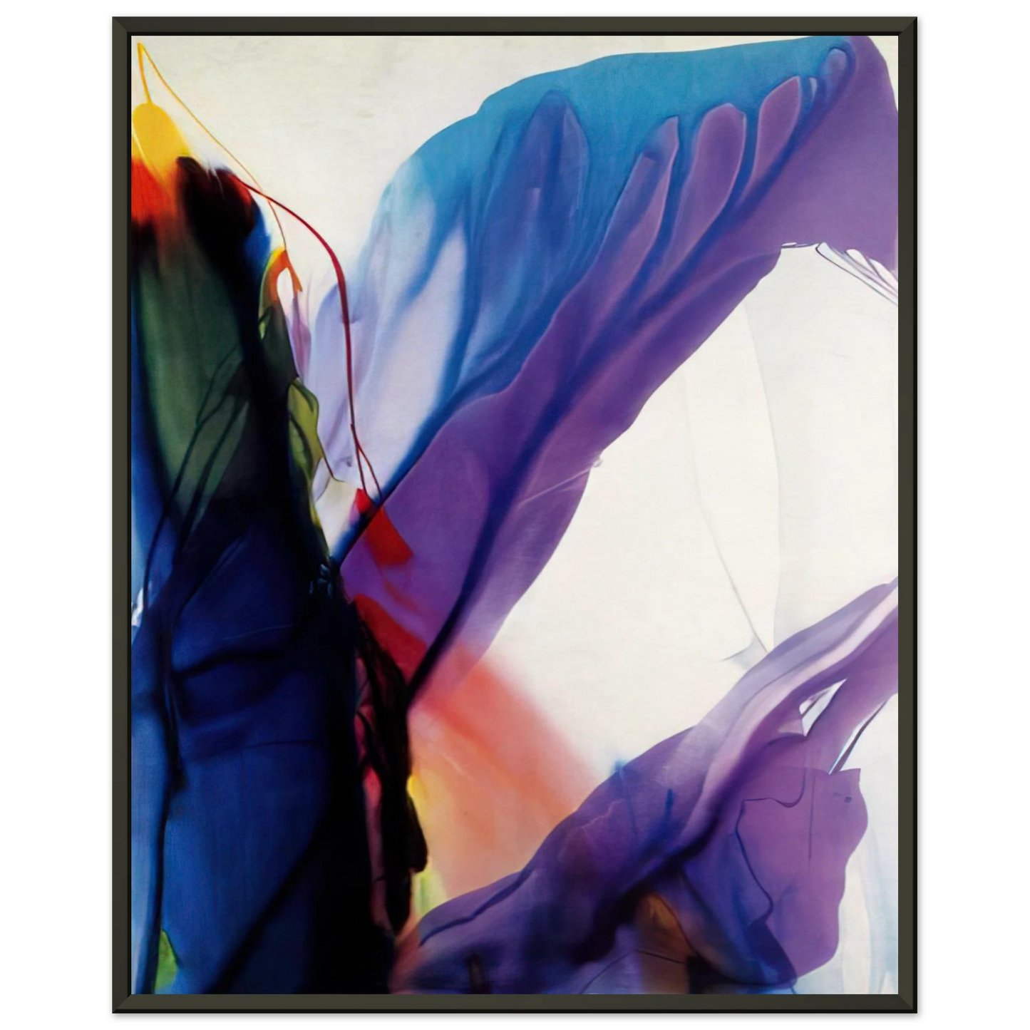 Paul Jenkins  Phenomena Yonder Near Framed Art Print  - Aluminum Frame - 70x100 cm / 28x40 inches