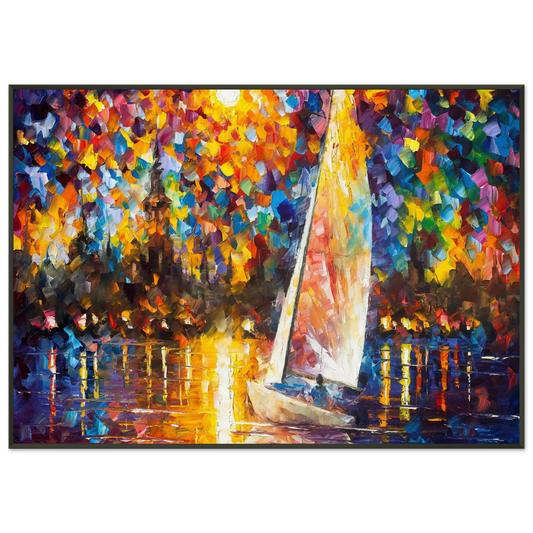 Leonid Afremov  Leonid Afremov Framed Art Print  - Aluminum Frame - 21x29.7 cm / 8x12"
