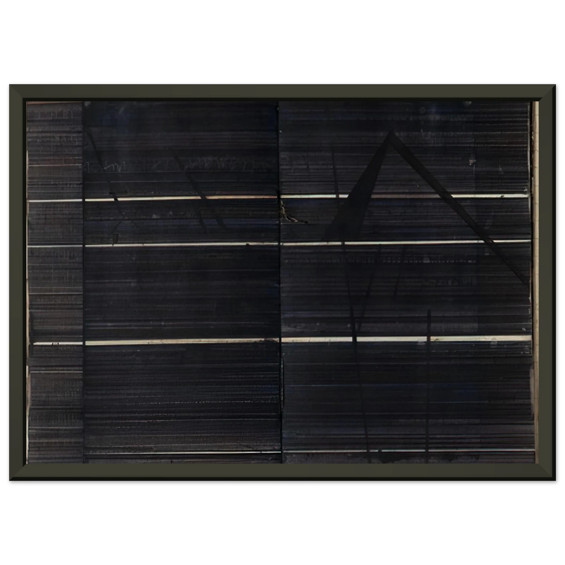 Nasreen Mohamedi  Diary pages  Minimalism Framed Art Print  - Aluminum Frame - 70x100 cm / 28x40 inches