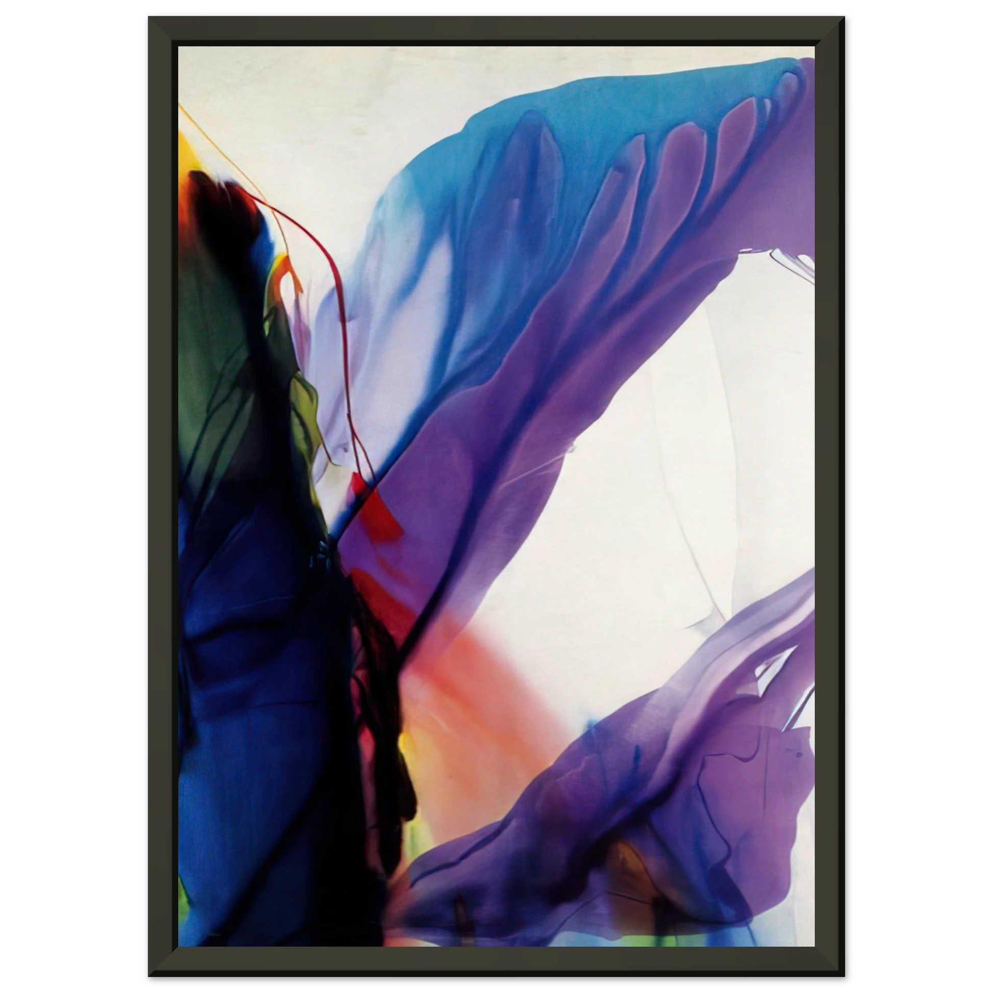 Paul Jenkins  Phenomena Yonder Near Framed Art Print  - Aluminum Frame - 40x50 cm / 16x20 inches
