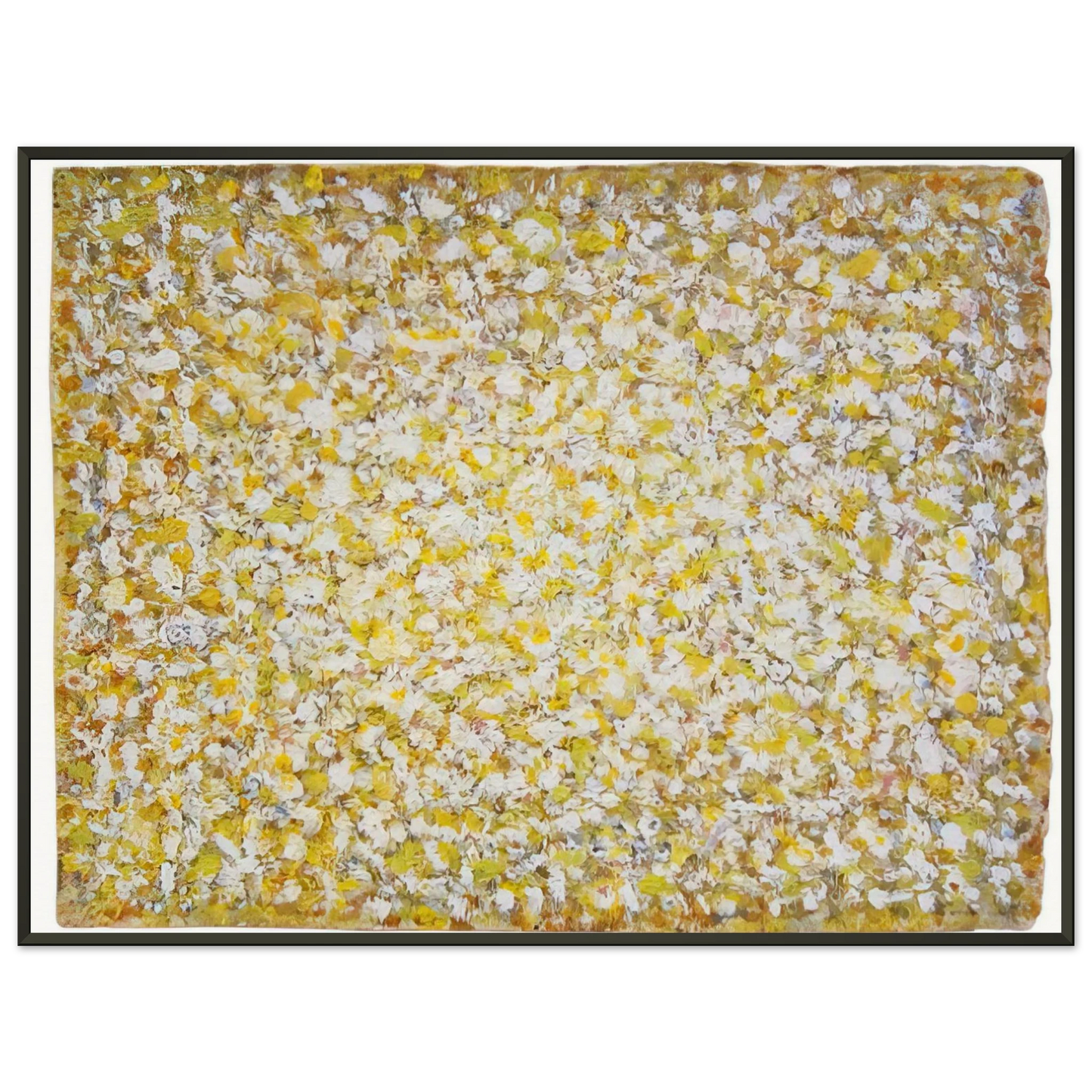 Richard PousetteDart  Serpentine Saffron Framed Art Print  - Aluminum Frame - 70x100 cm / 28x40 inches