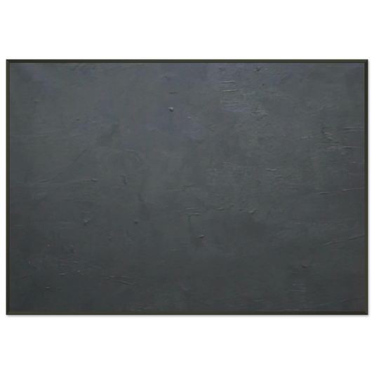 Gerhard Richter  TOWNSCAPE M8 GREY 1968 Framed Art Print  - Aluminum Frame - 21x29.7 cm / 8x12"