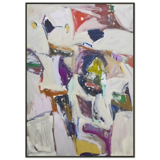 John Altoon  Untitled 14  1960 Framed Art Print  - Aluminum Frame - 21x29.7 cm / 8x12"