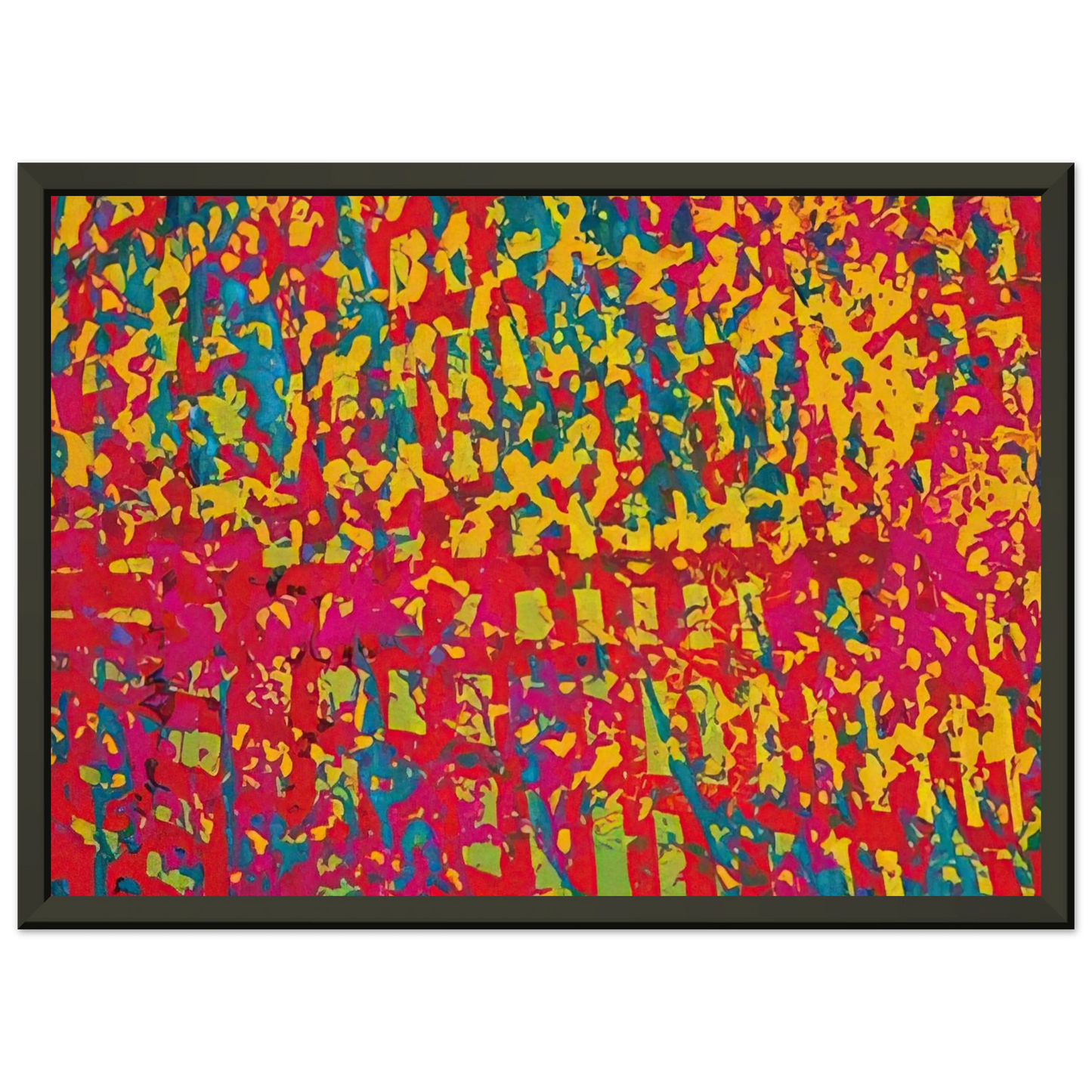 Gerhard Richter  LUDORFF Framed Art Print  - Aluminum Frame - 60x80 cm / 24x32 inches
