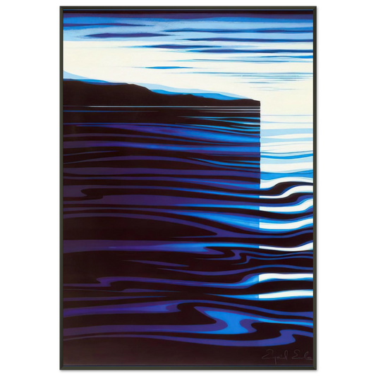 Eyvind Earle  Reflections Framed Art Print  - Aluminum Frame - 21x29.7 cm / 8x12"