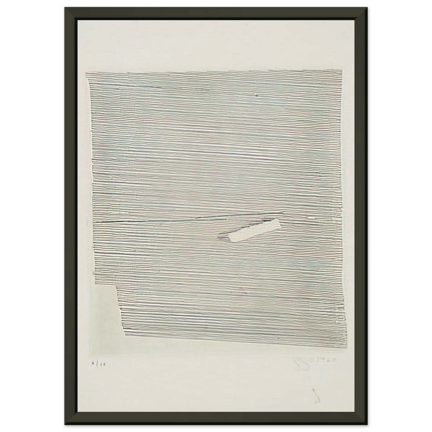 Gego  Balance  1960 Framed Art Print  - Aluminum Frame - 70x100 cm / 28x40 inches