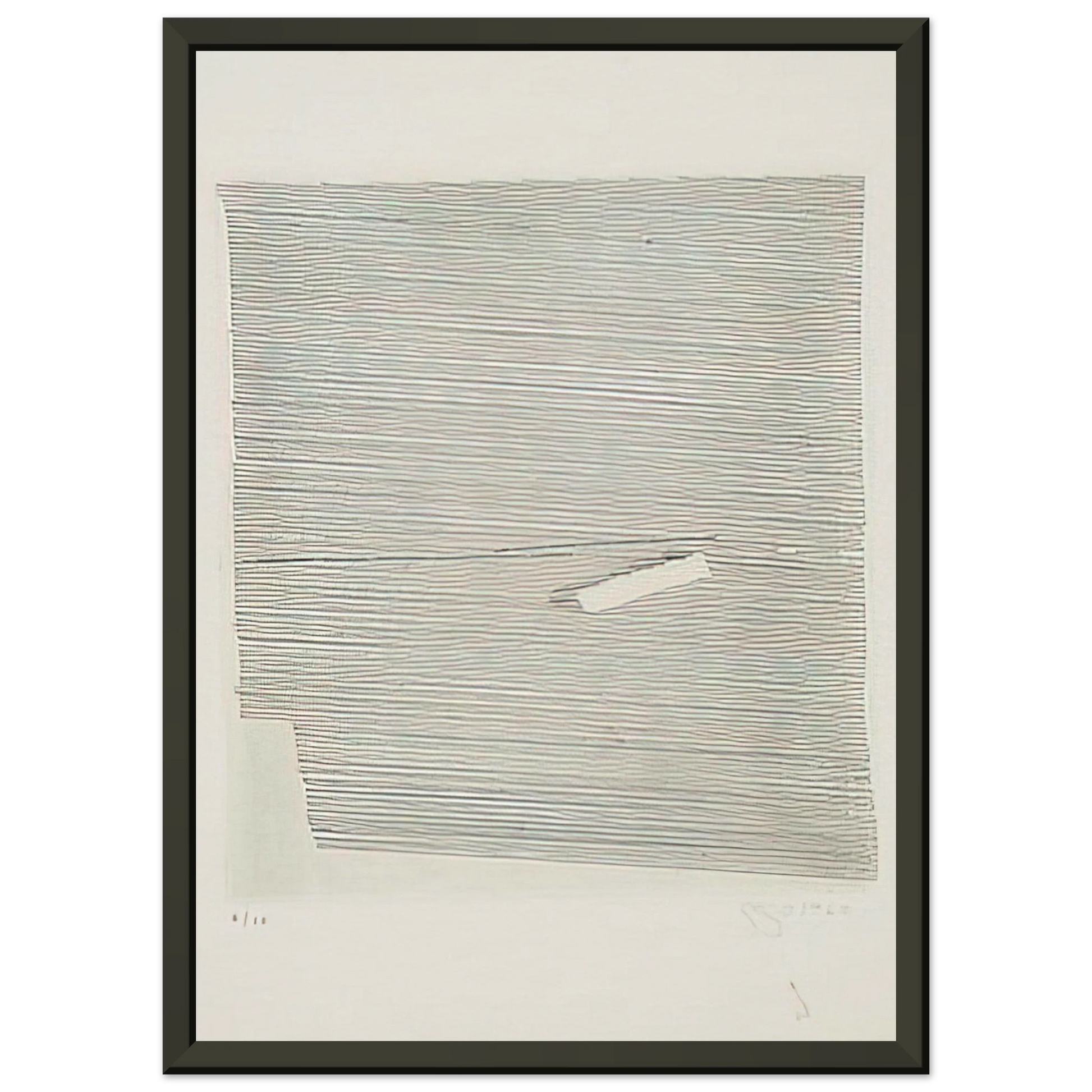 Gego  Balance  1960 Framed Art Print  - Aluminum Frame - 70x100 cm / 28x40 inches