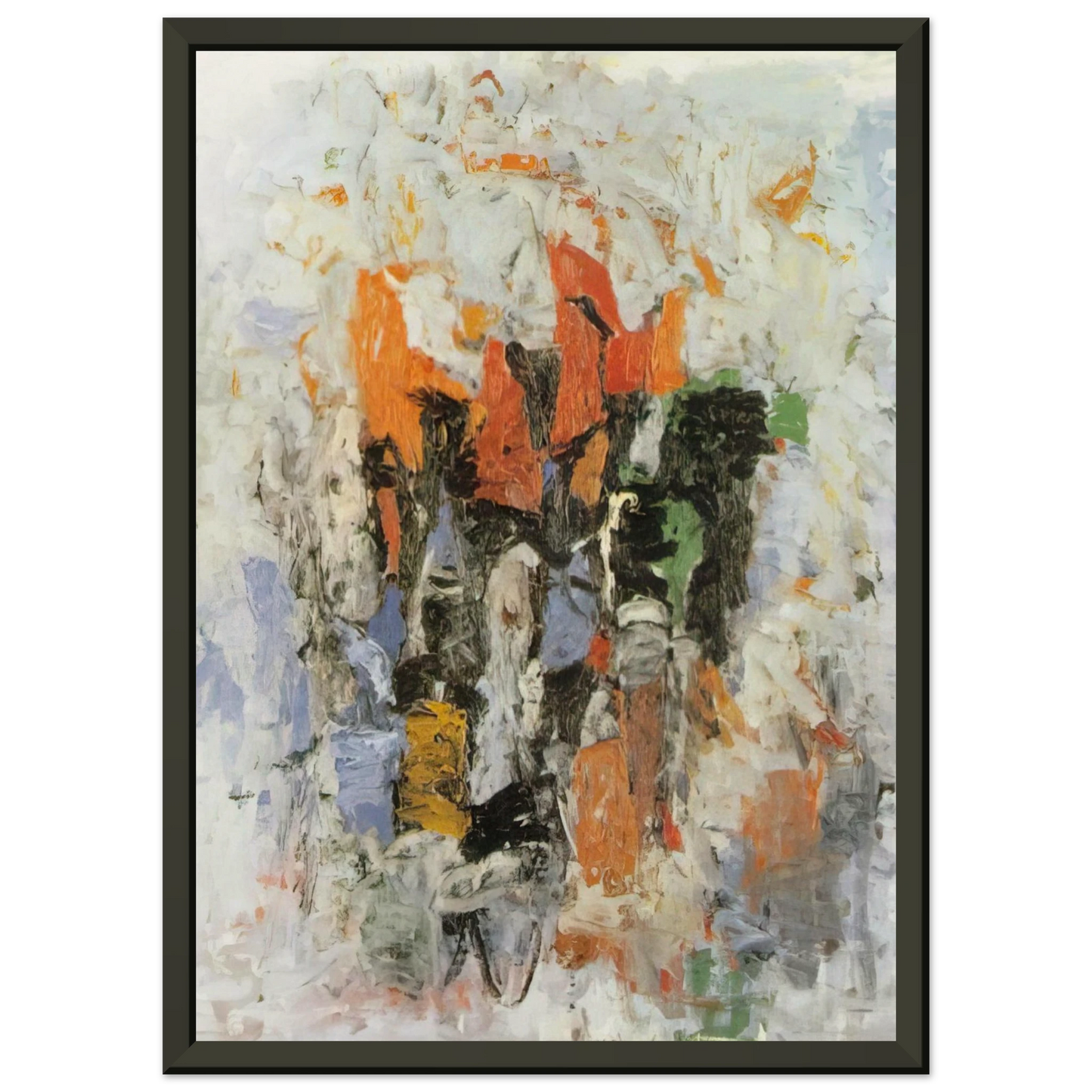 Philip Guston  CLOCK Framed Art Print  - Aluminum Frame - 60x80 cm / 24x32 inches