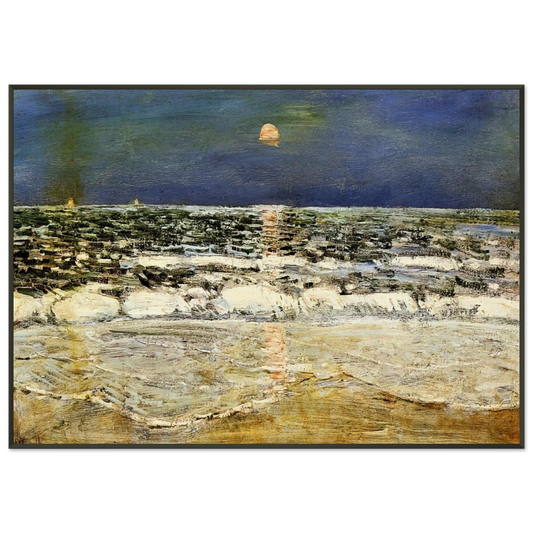 Childe Hassam  East Hampton Framed Art Print  - Aluminum Frame - 21x29.7 cm / 8x12"