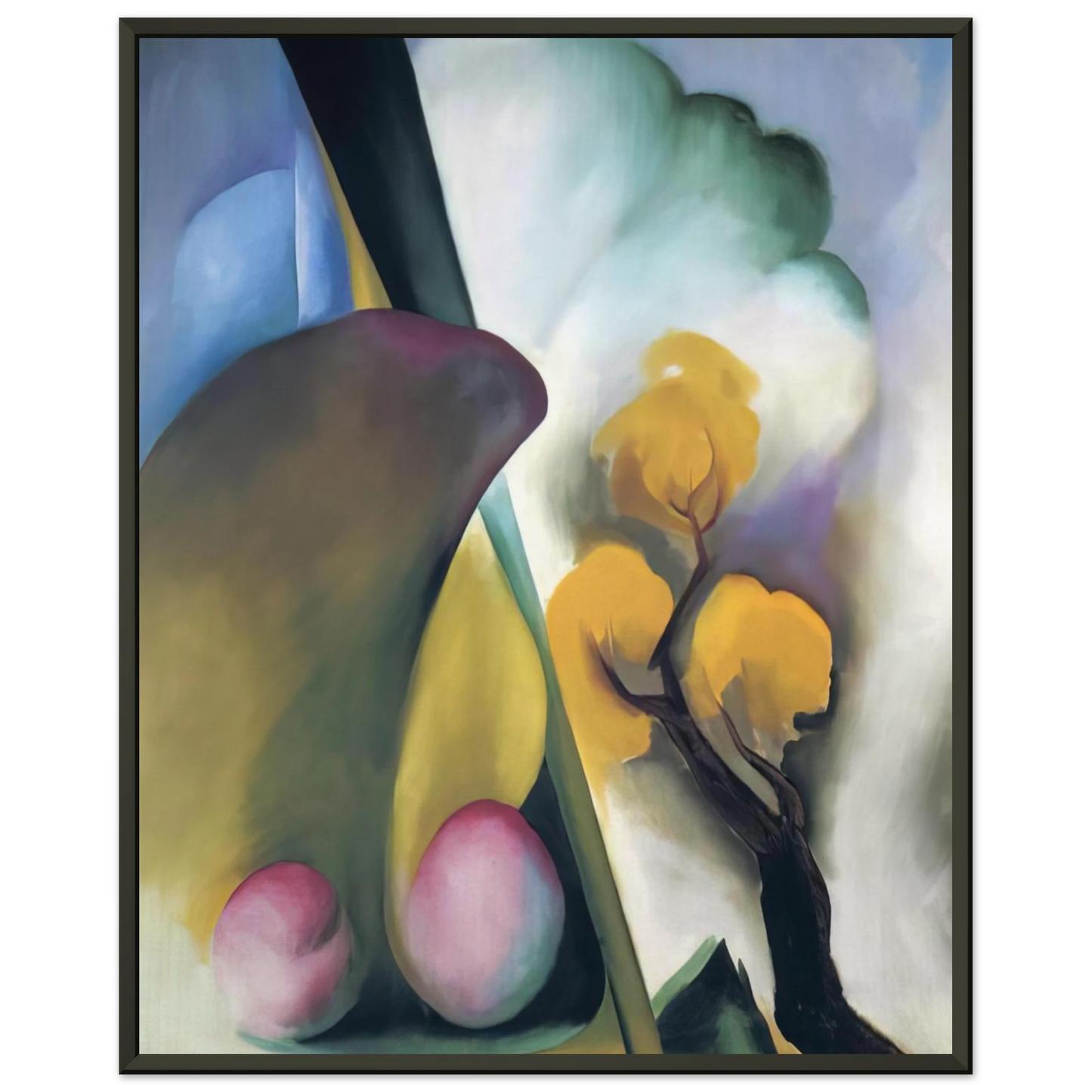 Georgia OKeeffe  Spring Framed Art Print  - Aluminum Frame - 70x100 cm / 28x40 inches