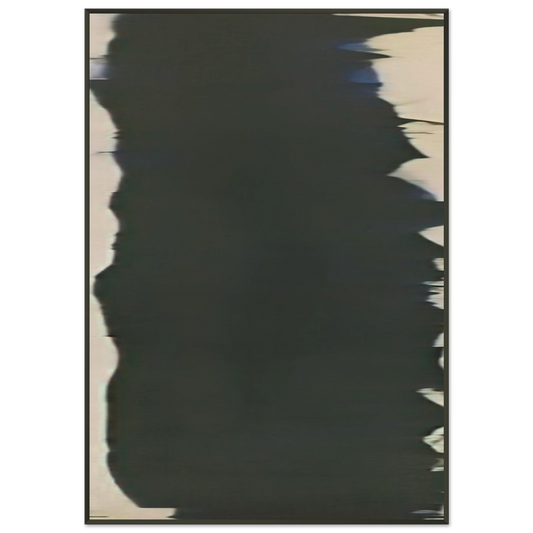 Barnett Newman  Outcry Framed Art Print  - Aluminum Frame - 21x29.7 cm / 8x12"