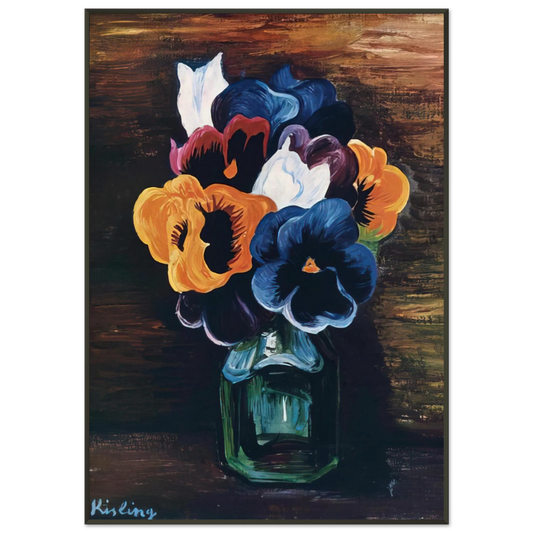 Moise Kisling  NOT IDENTIFIED 14 Framed Art Print  - Aluminum Frame - 21x29.7 cm / 8x12"