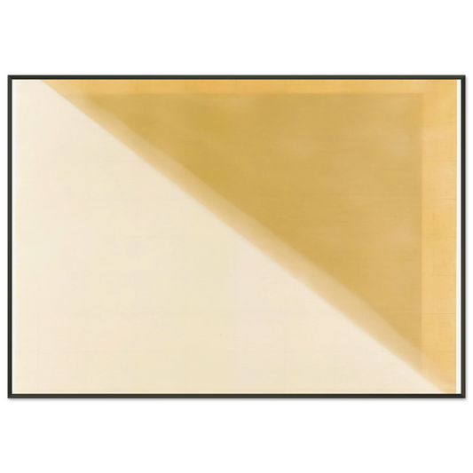 Enrico Castellani  Topologema 21  1972 Framed Art Print  - Aluminum Frame - 21x29.7 cm / 8x12"
