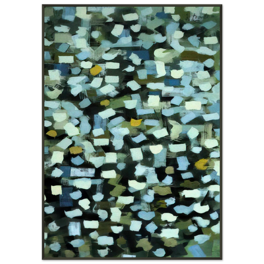 Bradley Walker Tomlin  No 5  1952 Framed Art Print  - Aluminum Frame - 21x29.7 cm / 8x12"