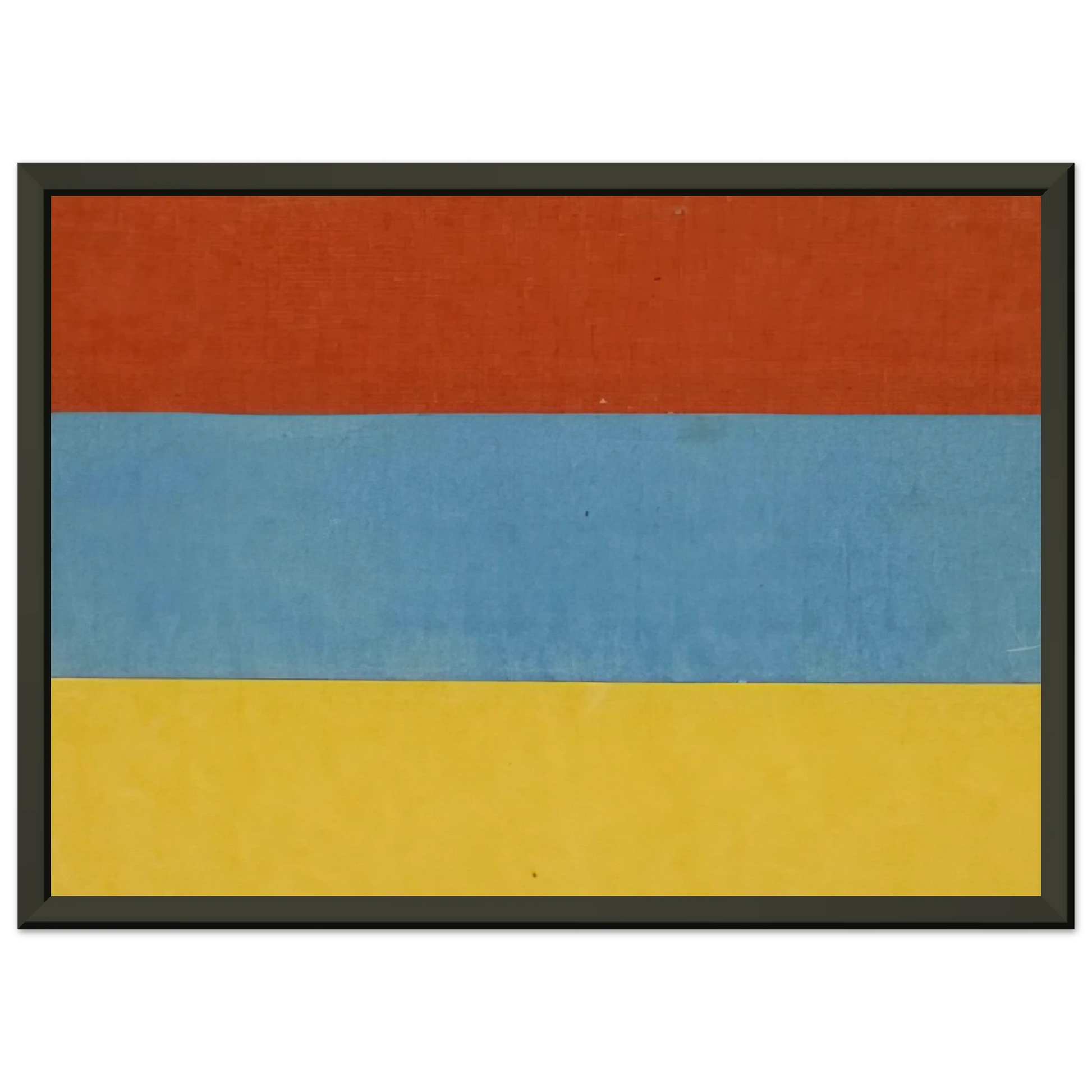 Ellsworth Kelly  Red Blue Yellow Framed Art Print  - Aluminum Frame - 60x80 cm / 24x32 inches