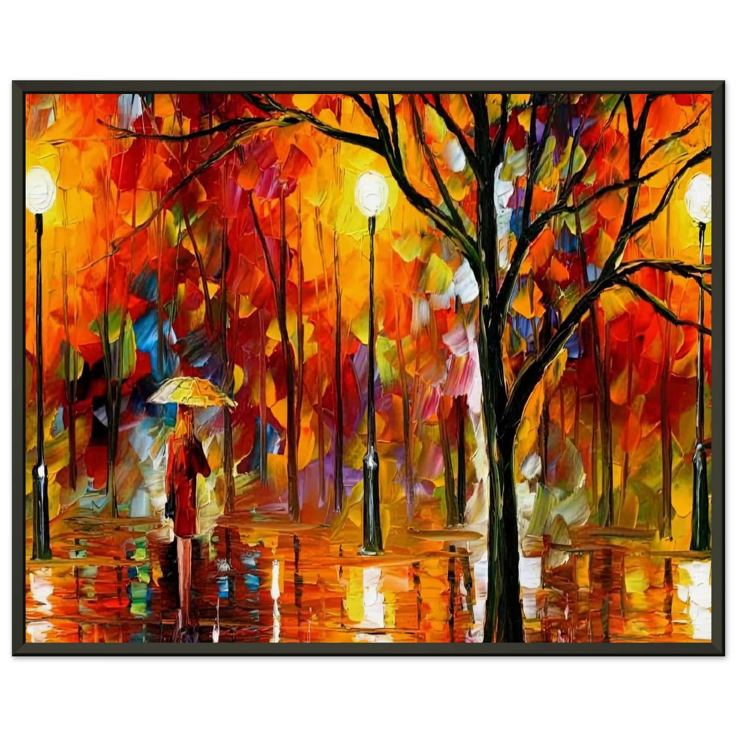 Leonid Afremov  Leonid Afremov Framed Art Print  - Aluminum Frame - 70x100 cm / 28x40 inches