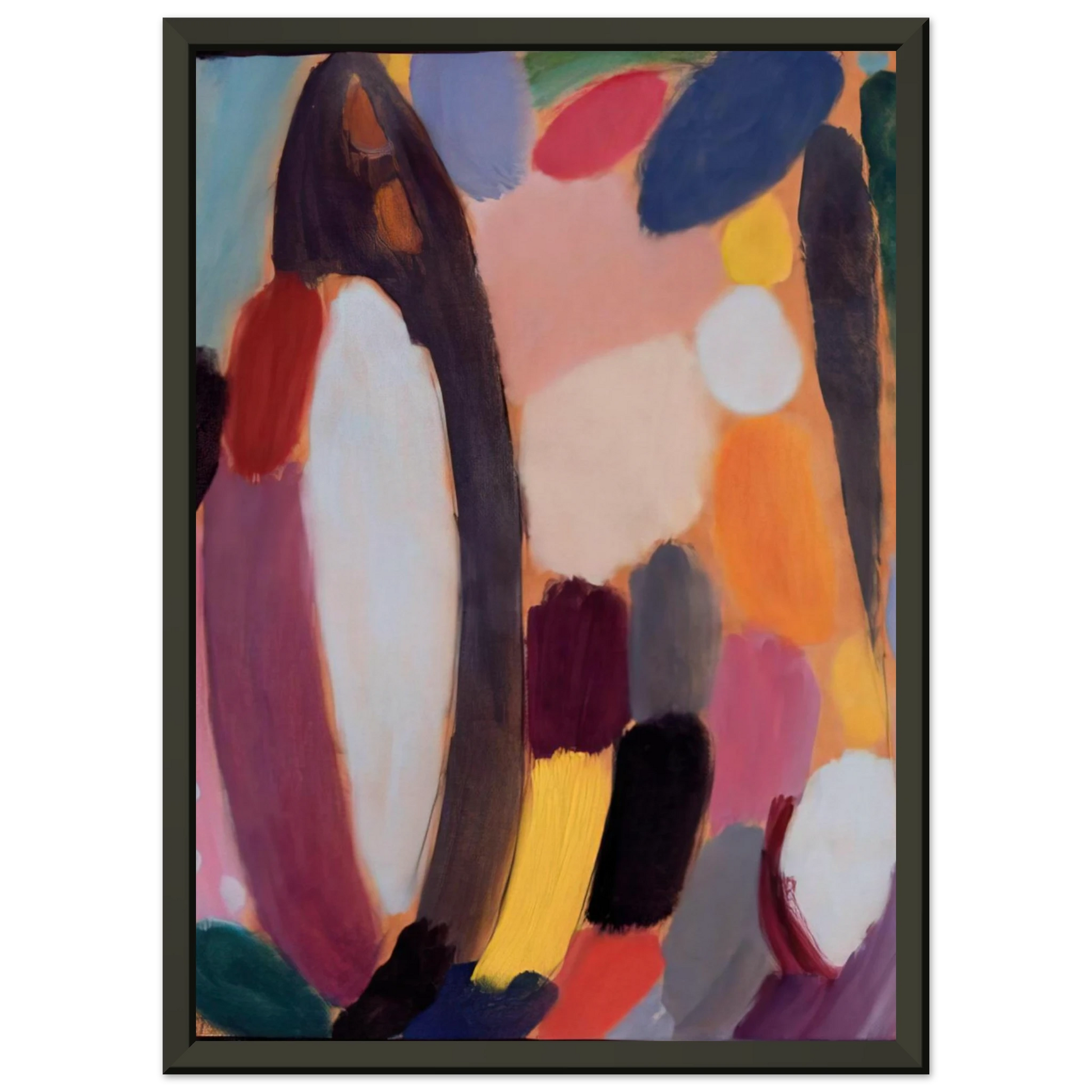 Alexej von Jawlensky  VARIATION 1918 Framed Art Print  - Aluminum Frame - 60x80 cm / 24x32 inches