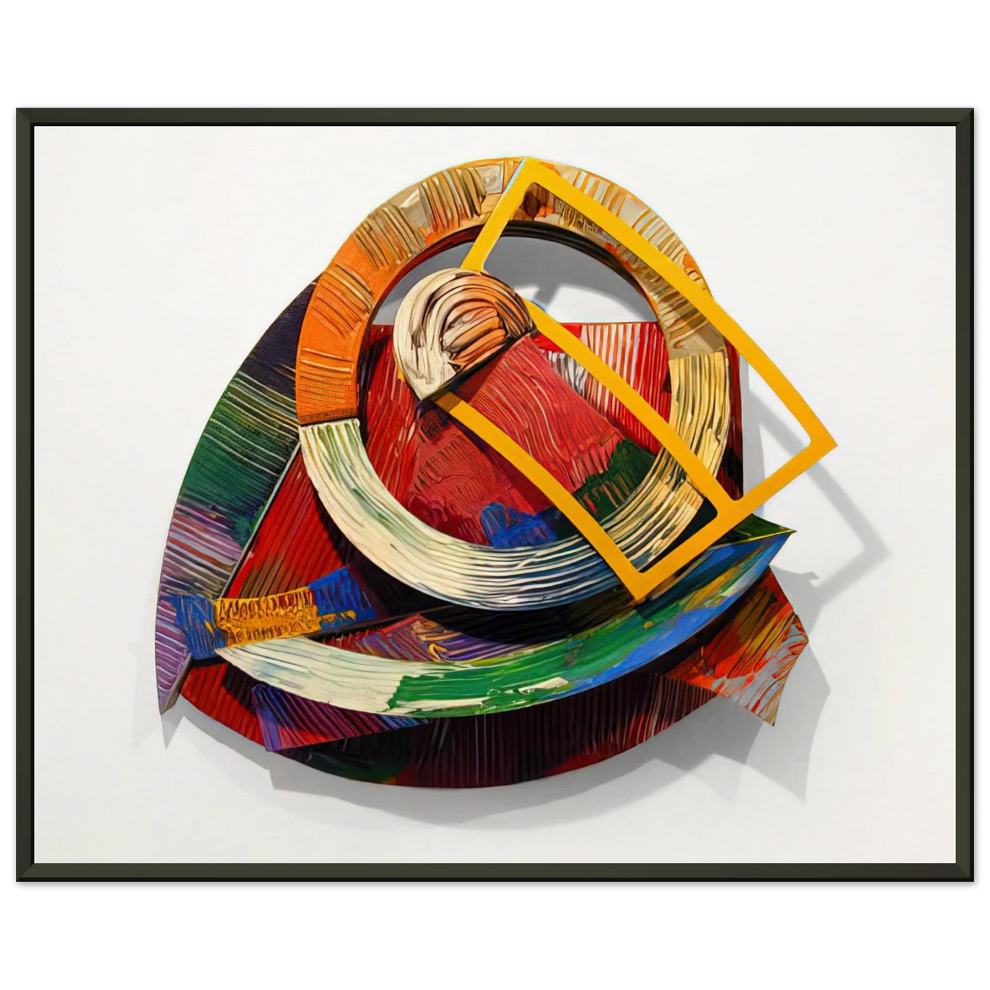 Sam Gilliam  Chehaw Framed Art Print  - Aluminum Frame - 60x80 cm / 24x32 inches