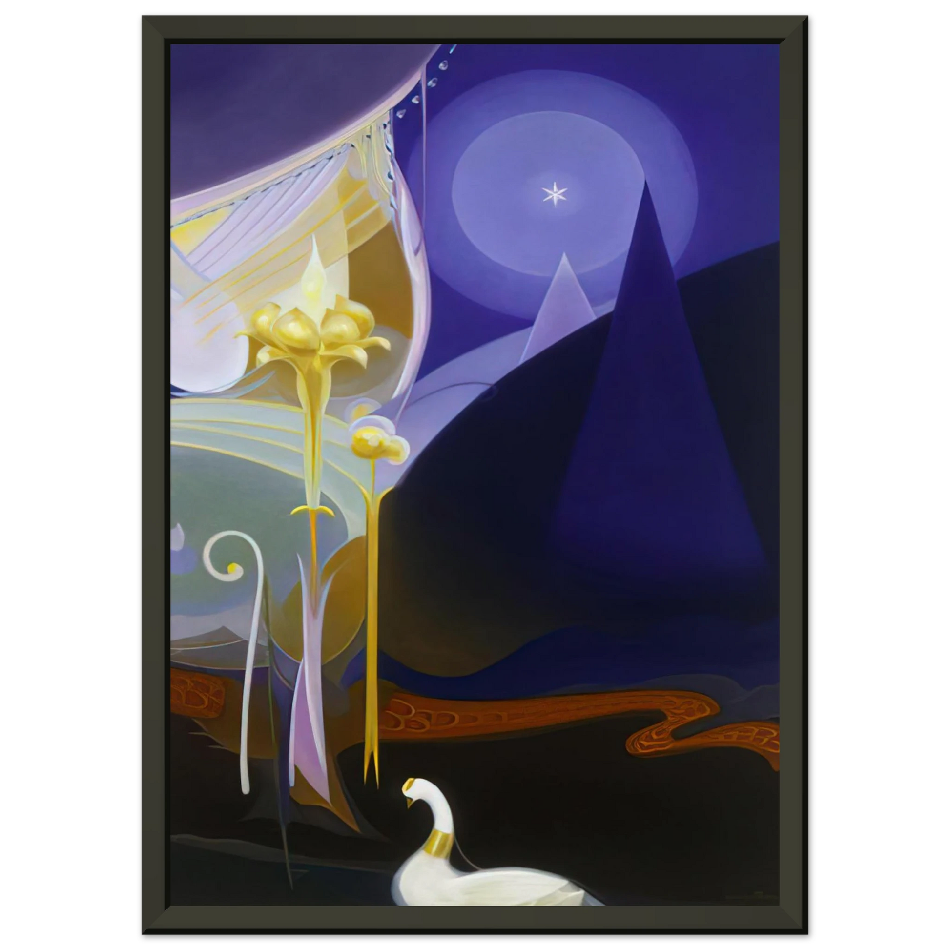 Agnes Lawrence Pelton  Untitled  1931 Framed Art Print  - Aluminum Frame - 60x80 cm / 24x32 inches