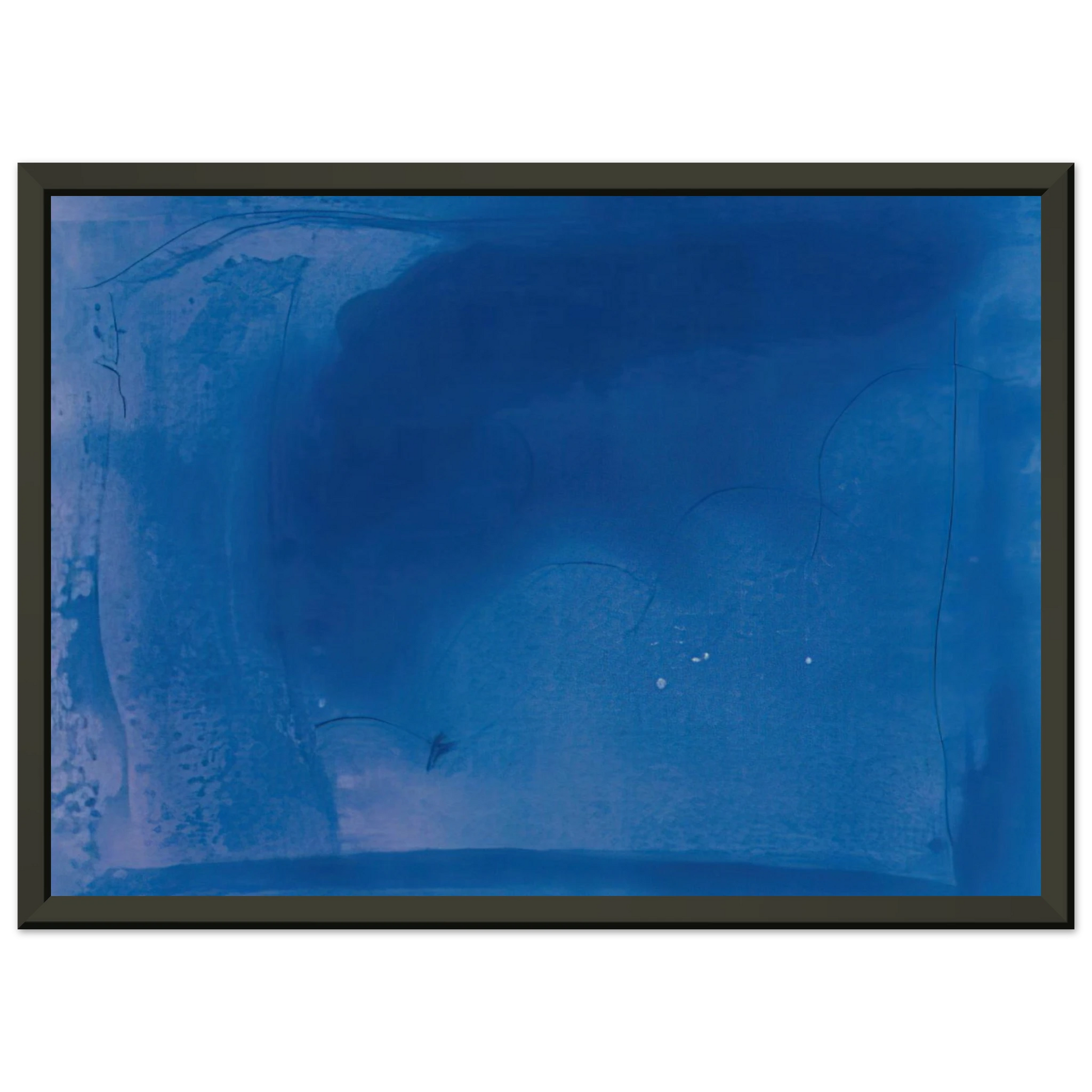 Helen Frankenthaler  Corot s Mark  1987 Framed Art Print  - Aluminum Frame - 60x80 cm / 24x32 inches