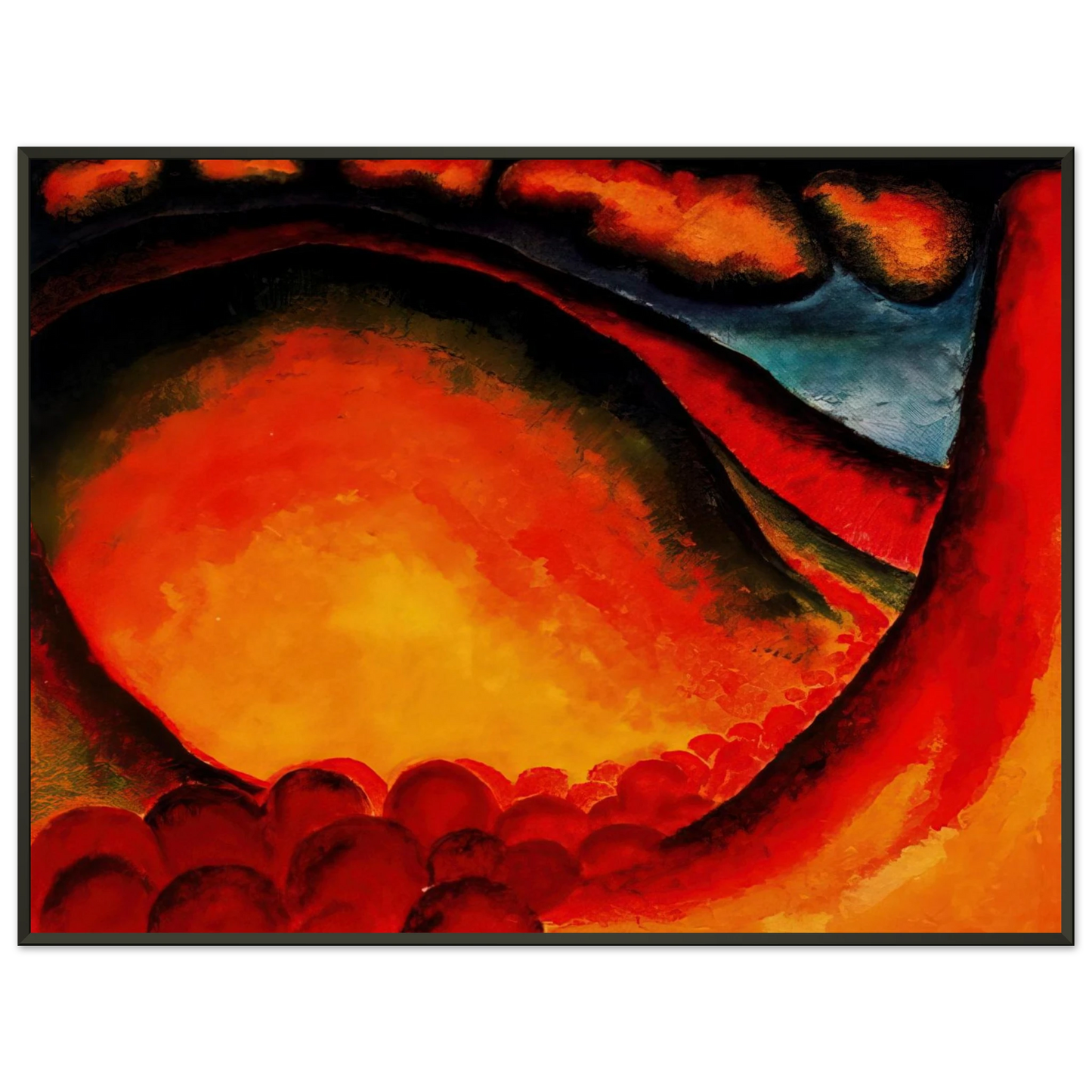 Georgia OKeeffe  Special 21 Framed Art Print  - Aluminum Frame - 60x80 cm / 24x32 inches