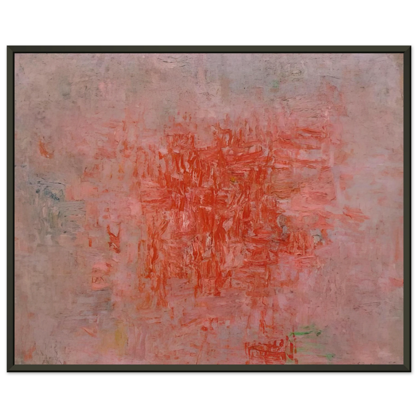 Philip Guston  ZONE Framed Art Print  - Aluminum Frame - 40x50 cm / 16x20 inches