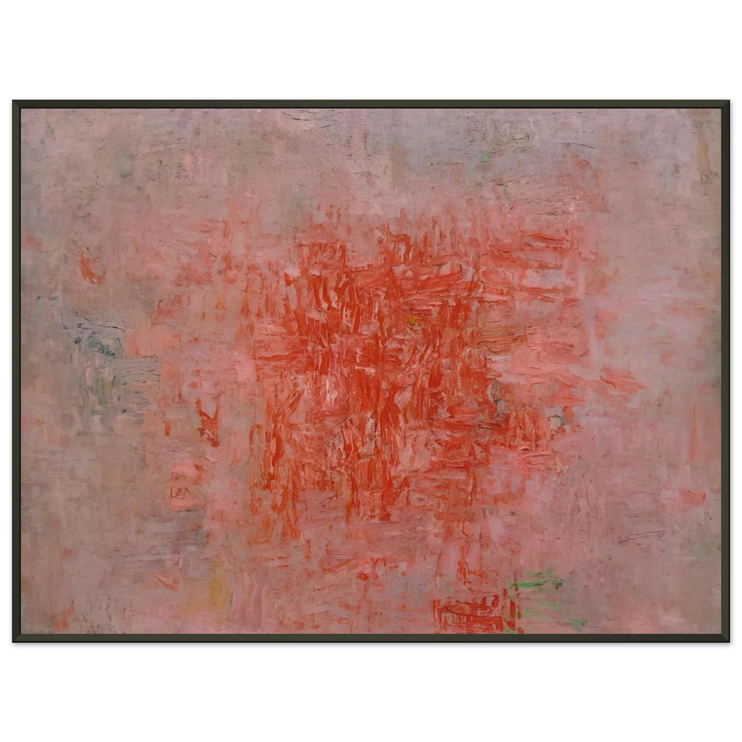 Philip Guston  ZONE Framed Art Print  - Aluminum Frame - 60x80 cm / 24x32 inches